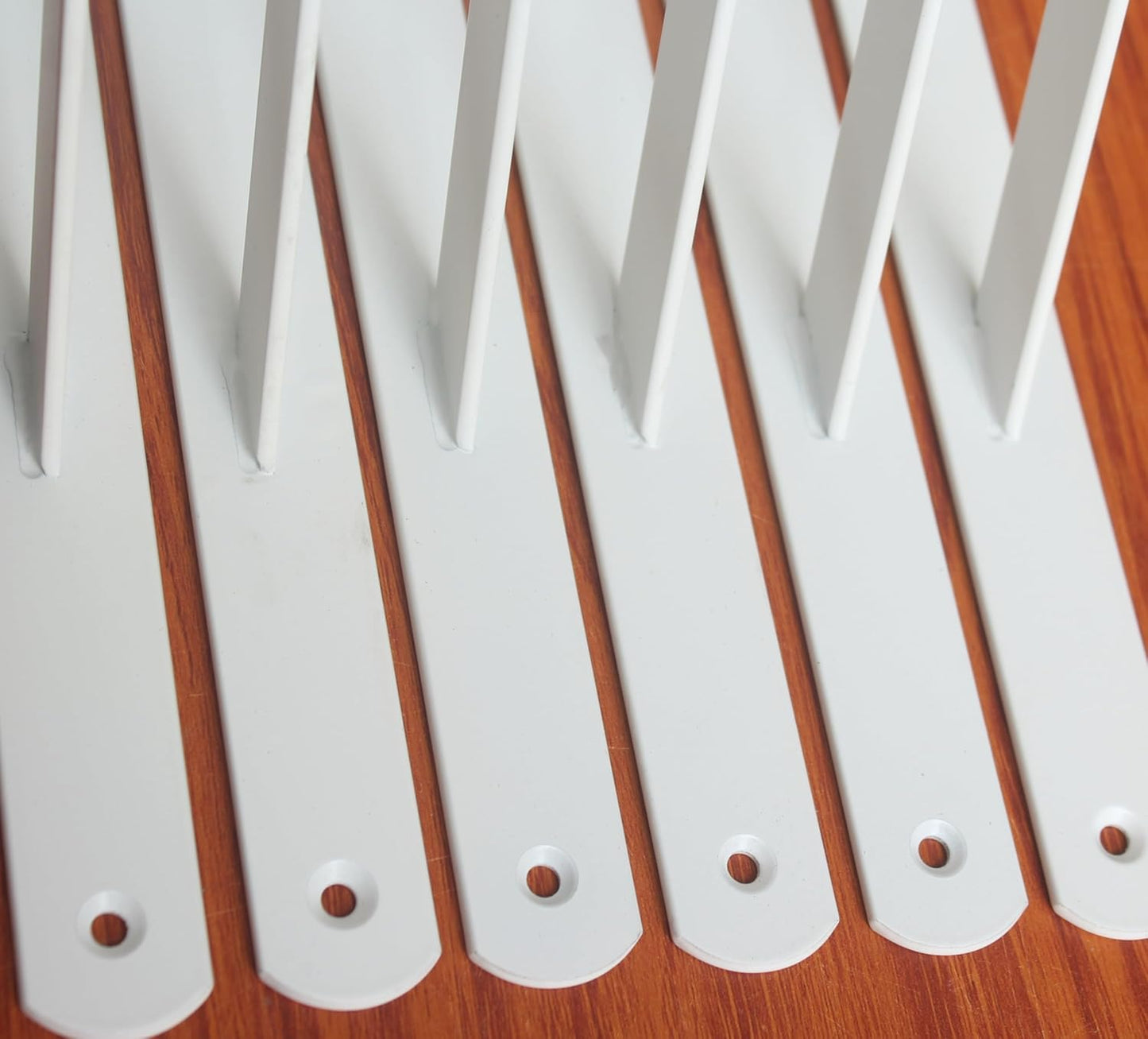 12 Pack L14 x H 10" White Heavy Duty Shelf Brackets with Screws Metal Shelf Brackets Shelf Support Angle Brackets for Shelves L Brackets Heavy Duty Floating Shelf