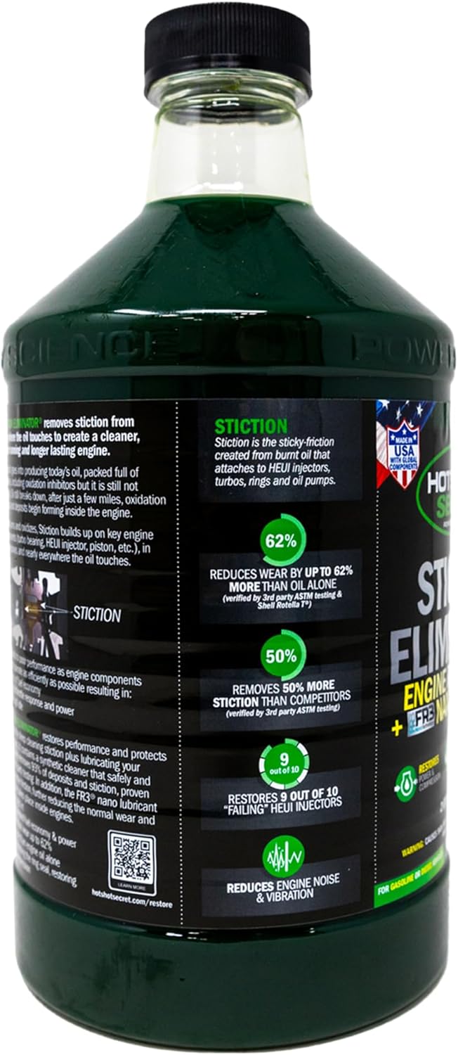 Hot Shot's Secret HSS64Z Original Stiction Eliminator 64 Fluid Ounce Bottle, Green