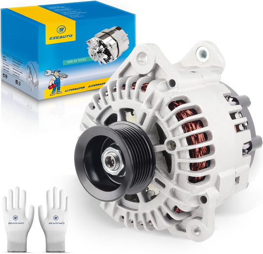 Ezexpreze 11256N Alternator Fit for 2007-2019 Nissan Armada Frontier Pathfinder Titan Xterra, 2008-2010 Infiniti QX56, 2009-2012 Equator, 12V 130A OE#11256 23100-ZH00A 23100-ZH00B TG15C113