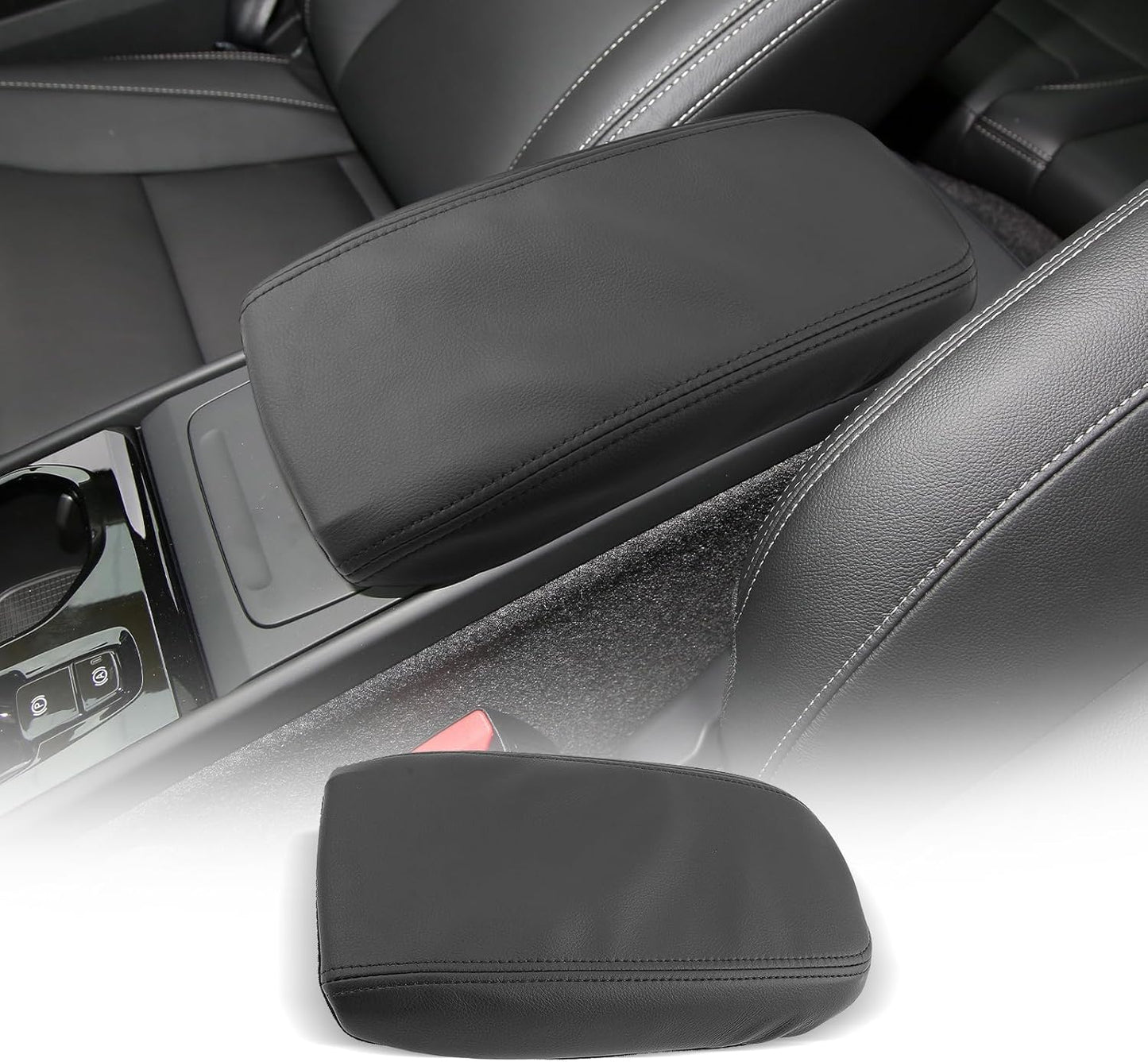 CDEFG for XC40 C40 2019-2025 Center Console Cover Armrest Cover for Volvo XC40/ C40 (Core, Plus, Ultra) 2020 2021 2022 2023 2024 2025 Accessories Arm Rest Protector