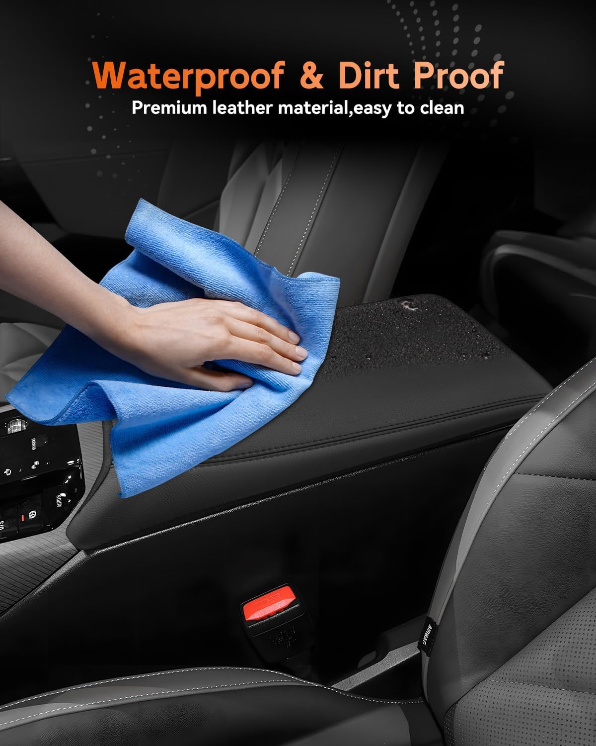 CDEFG for 2025 2026 BMW X3 Center Console Cover Armrest Box Cover for X3 (30 xDrive, M50 xDrive) Accessories Console Arm Rest Protector