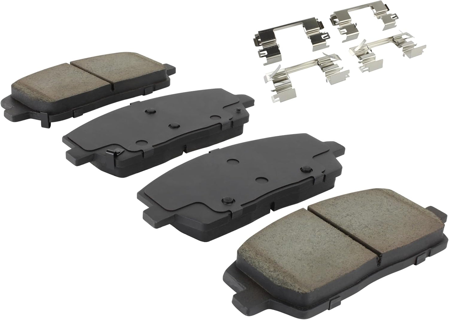 Premium Ceramic Front Brake Pads (1001-2215C) Compatible with Hyundai Palisade 2020-2025, Kia Telluride 2020-2024