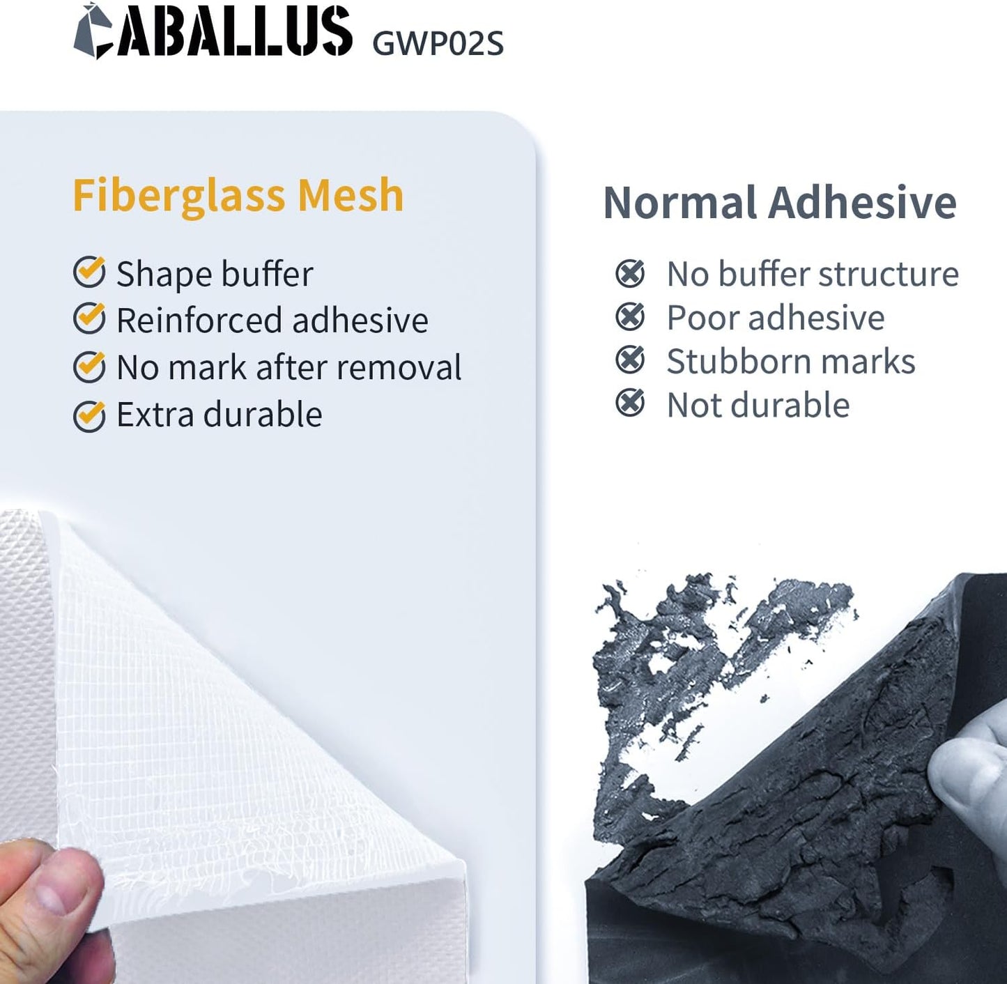 GWP02S Garage Wall Protector Car Door Protectors, Garage Accessories, Parking Stopper for Garage, Tool-Free, Designed in Germany (2-Pack White)