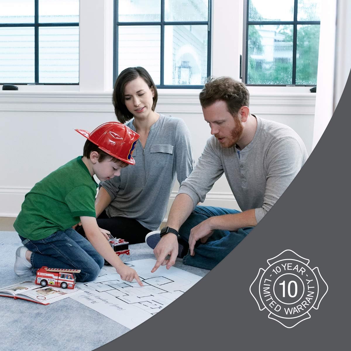 First Alert Fire Extinguisher for Car & Marine Use, UL RATED 10-B:C, AUTOMAR10 FE10GR, White, 1-Pack