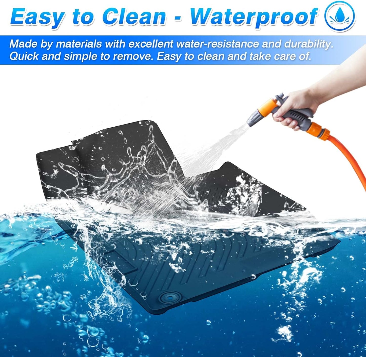 Cartist Floor Mats Fit for BMW X5 G05 2019-2025 2026 (40i/50i/m60i/m50i/m/m Competition) Only fit 5-Passenger, All Weather Floor Mats for X5 Accessories