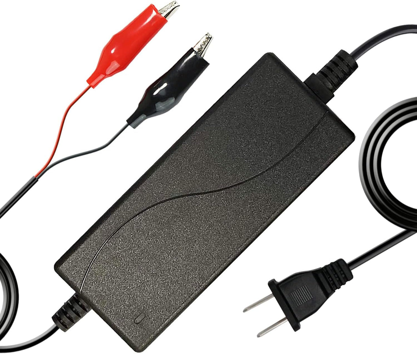 ExpertPower 12V 2A Smart Charger for Lithium LiFePO4 Deep Cycle Rechargeable Batteries [UL Listed]