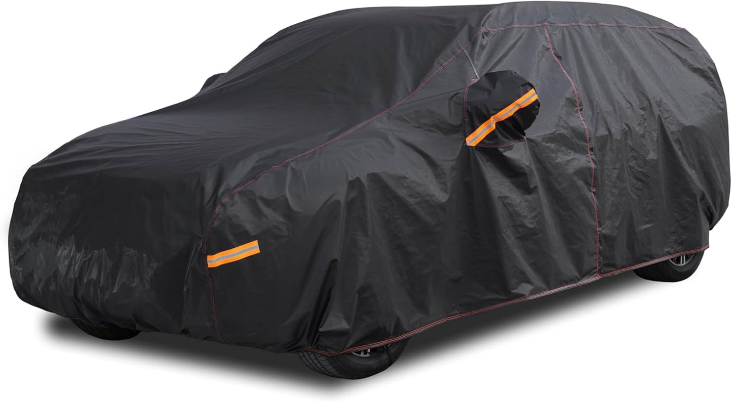 Car Cover Custom Fit for Honda CRV 1997-2025, 6 Layer Heavy Duty Car Cover with Cotton Liner