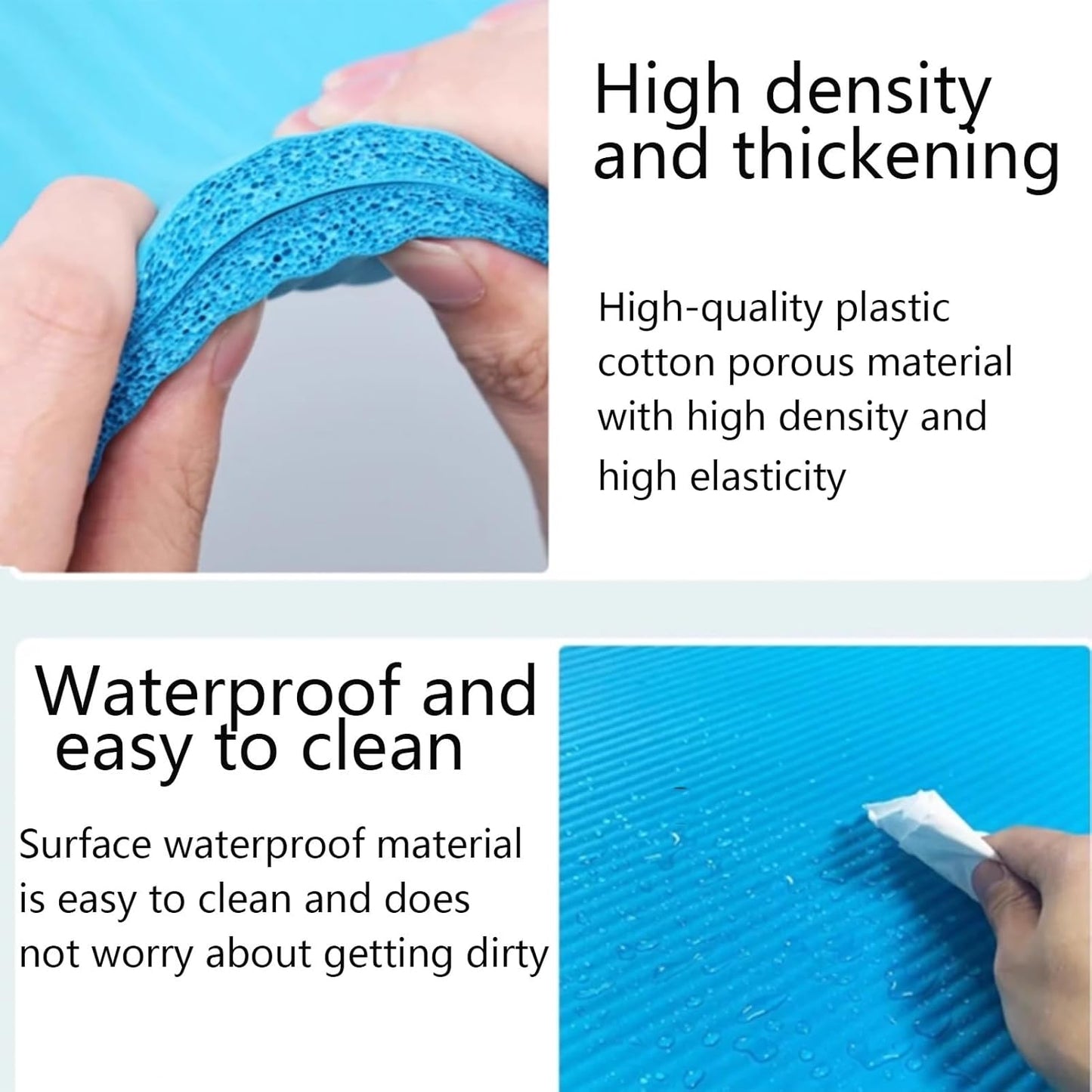 Garage Car Door Protector Wall Bumper Guard Extra Thick Self-Adhesive Furniture Warehouse Foam Column Protector for Parking Garages Cuttable, Yellow (Yellow, 2x10ft)