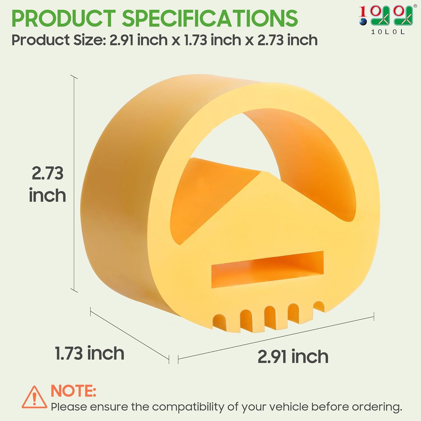 10L0L Motor Mount Vibration Dampener Engine Snubber for Club Car DS and Precedent,Replace OEM 1012164 1025403-01