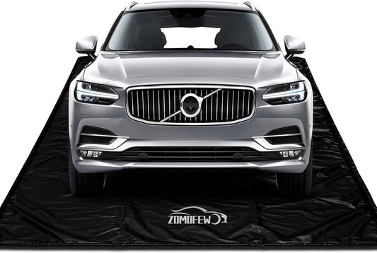 Garage Car Mat, Non-Slip Garage Floor Mat, Heavy Duty Waterproof Containment Mat for Snow Ice Water and Mud (7'9" x 18')