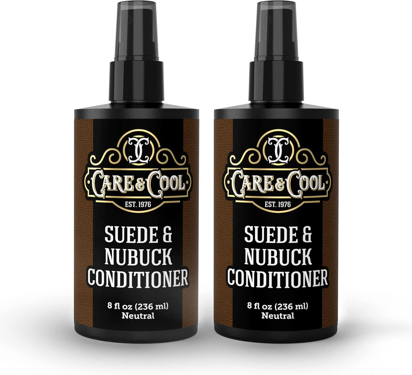 Care & Cool Suede and Nubuck Conditioner - Your Best Choice for Waterproofing and Protecting The Delicate Structure Against The Elements and Abrasive Impurities (16 Fl Oz)