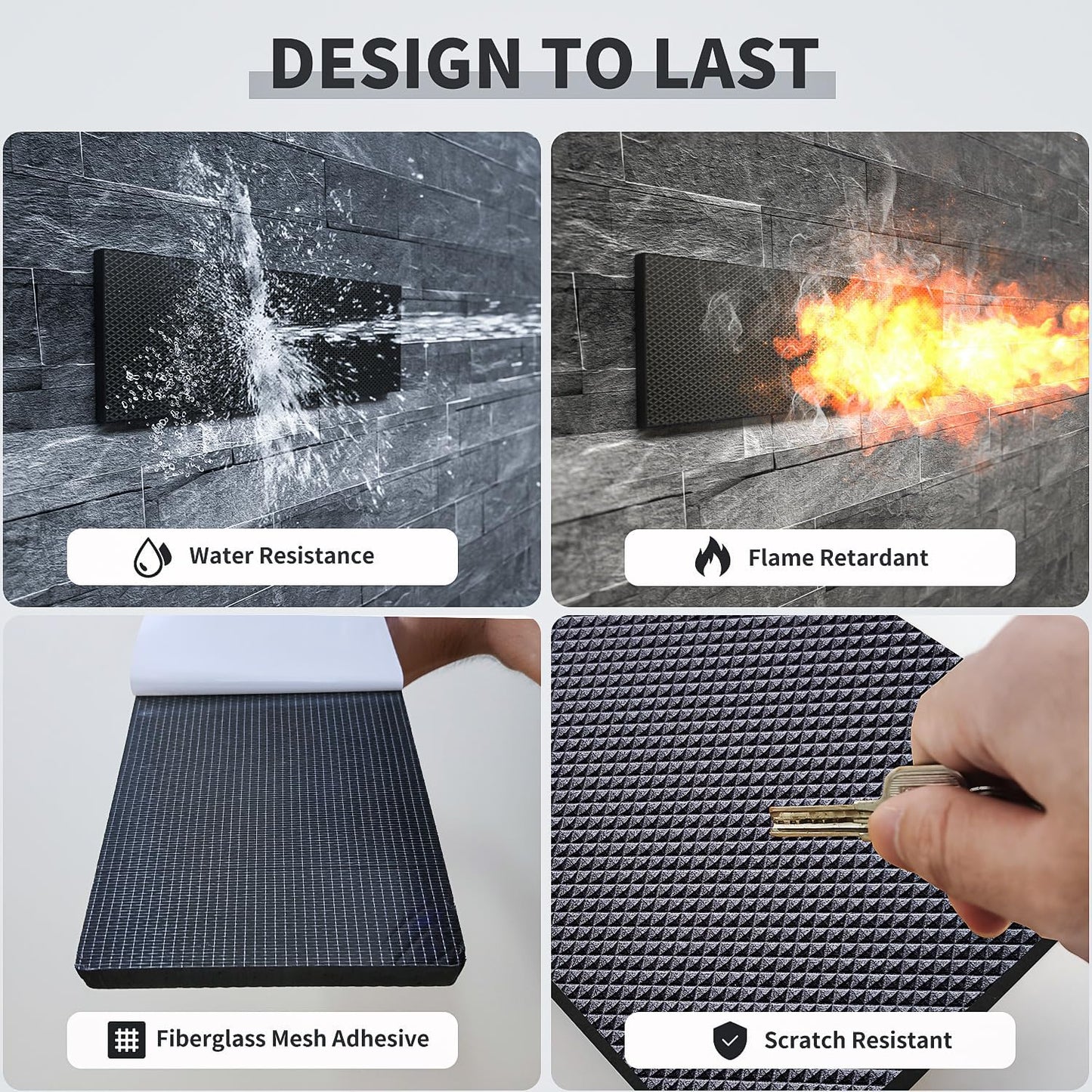 GWP02S Garage Wall Protector Car Door Protectors, Garage Accessories, Parking Stopper for Garage, Tool-Free, Designed in Germany (2-Pack Black)