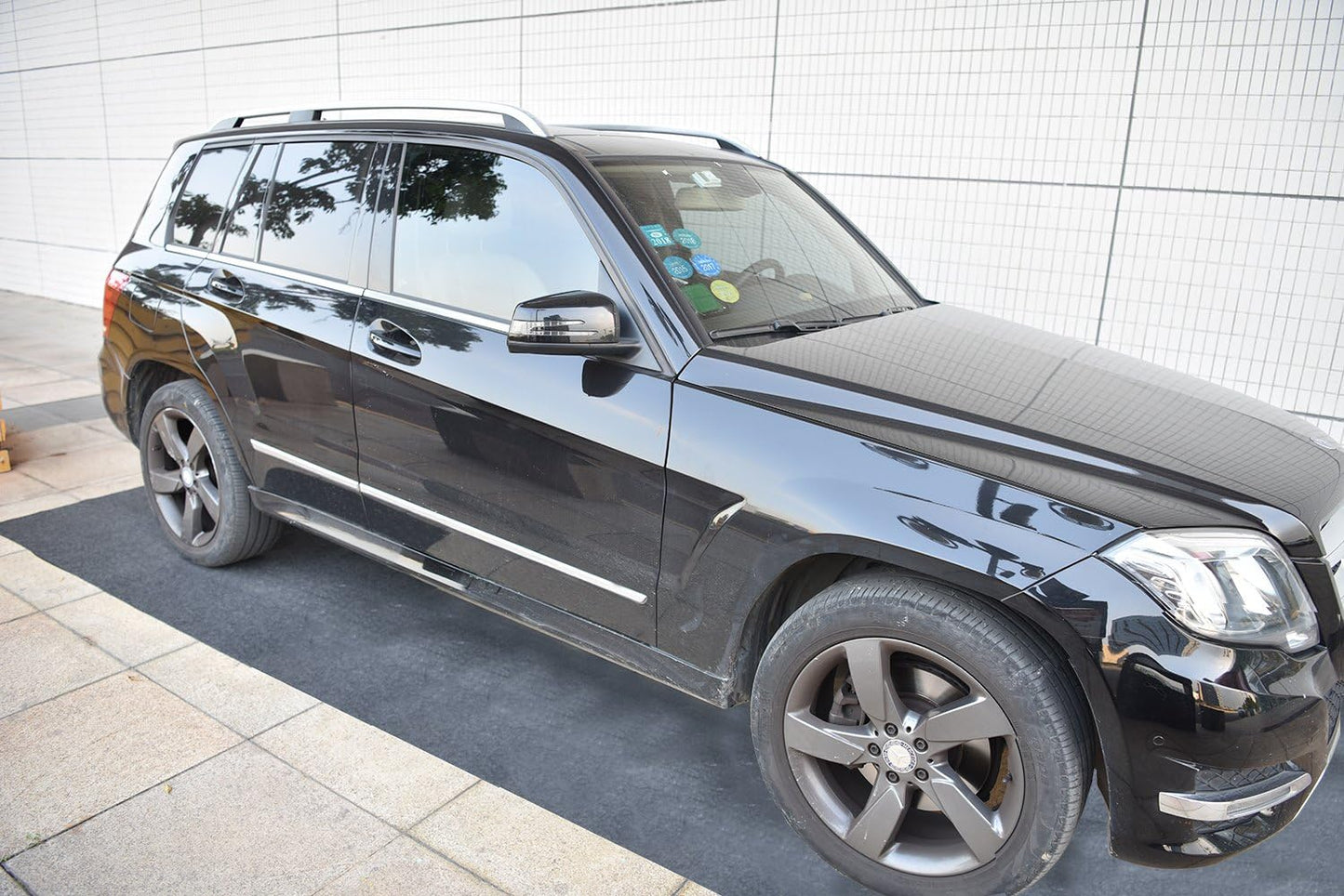 Garage Floor Mat,Absorbent Fabric,Anti-slip and Waterproof Backing,Washable,Garage and Shop Parking Mats(18Feet x 7.6 Feet)