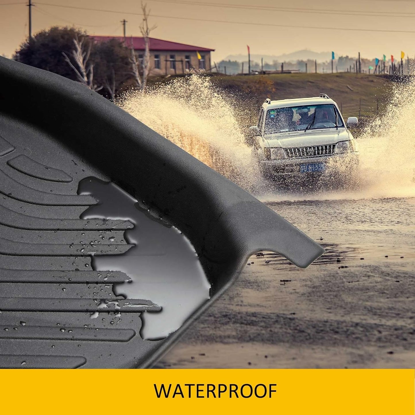 Floor Mats Custom for Ford Fusion 2021-2017 All Weather Floor Liners Fits Fusion 17-21 Accessories for Ford Fusion 2021 Car Mats for Fusion