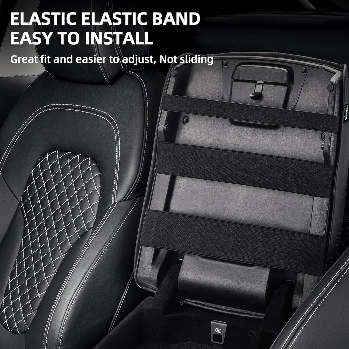 Center Console Cover Compatible with 2009-2025 Ram, Leather Arm Rest Armrest Cover for Car, Middle Console Cover, Full Protection Armrest Cover Lid Pad Cushion