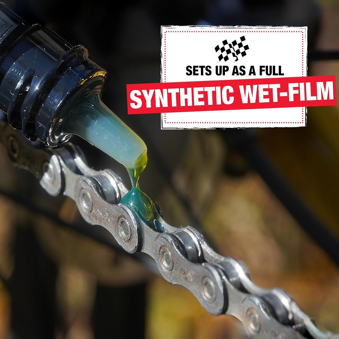 Finish Line WET Bicycle Chain Lube, 32-Ounce Quart Jug