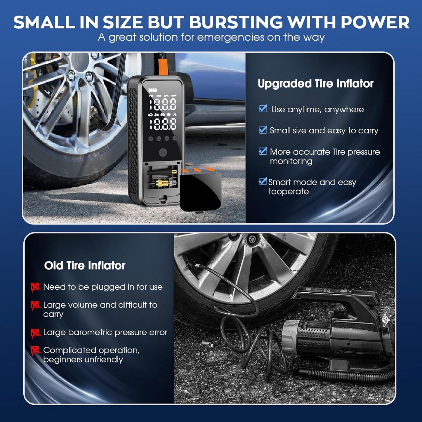 Tire Air Pump for Car