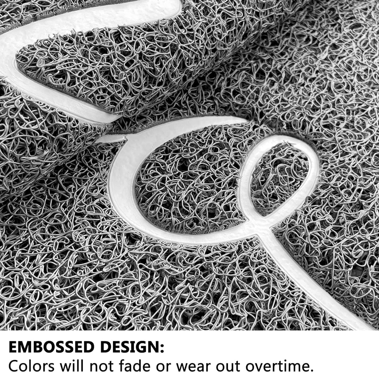 EARTHALL Funny Hello Mats Outdoor/Indoor, Front Door Mat Outside Entrance, Inside Outside Mats for Home Entrance, Funny Doormat Outdoor/Indoor Entrance, Front Porch Decor for Farmhouse 48"x32"