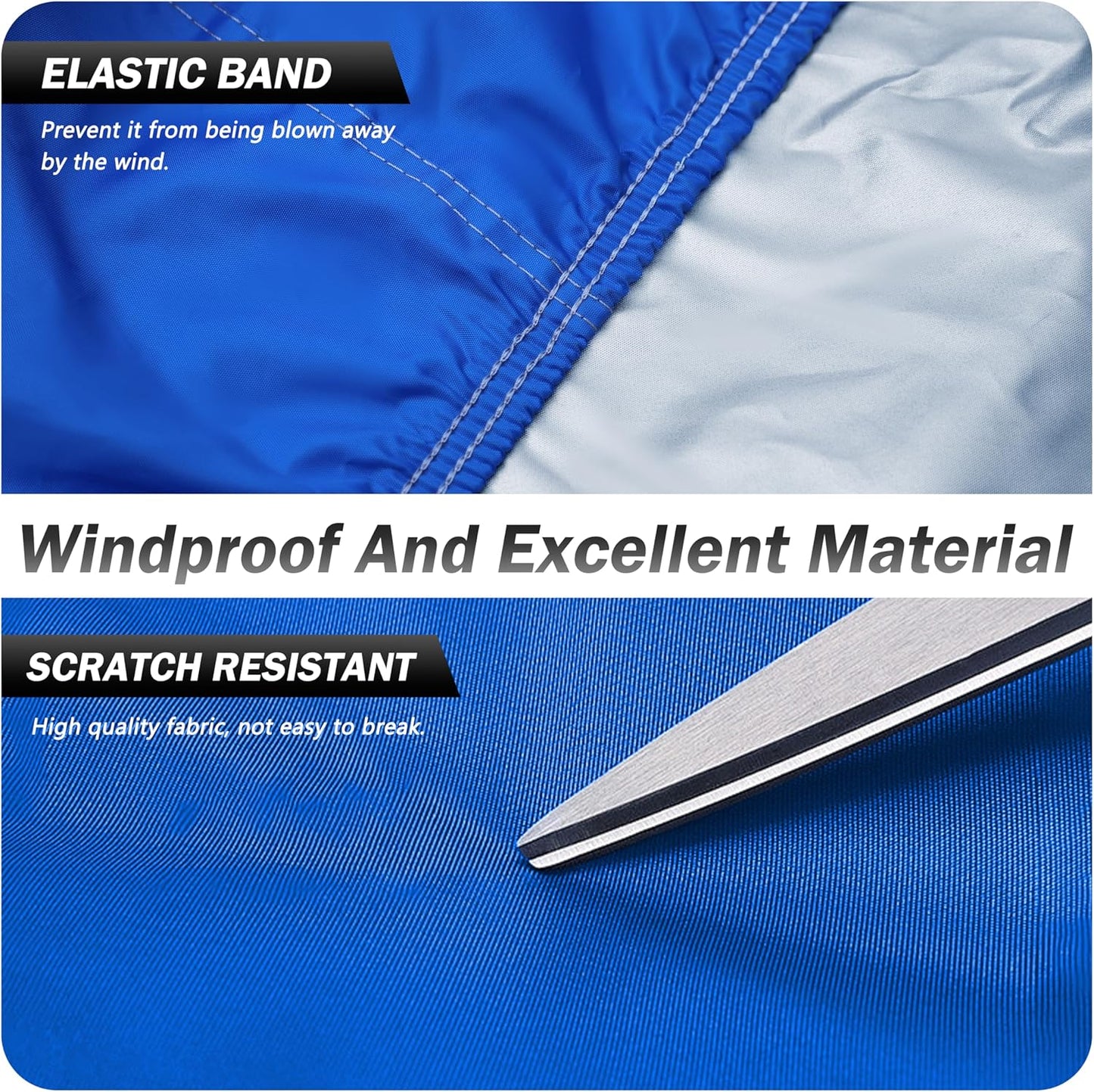 Heavy Duty Outdoor Car Cover Windproof All Weather Waterproof Sun Rain UV Dust Snow Protection Outdoor,Fit Toyota Corolla/Prius, Honda Civic, Kia Forte, Nissan Sentra etc.Size A3