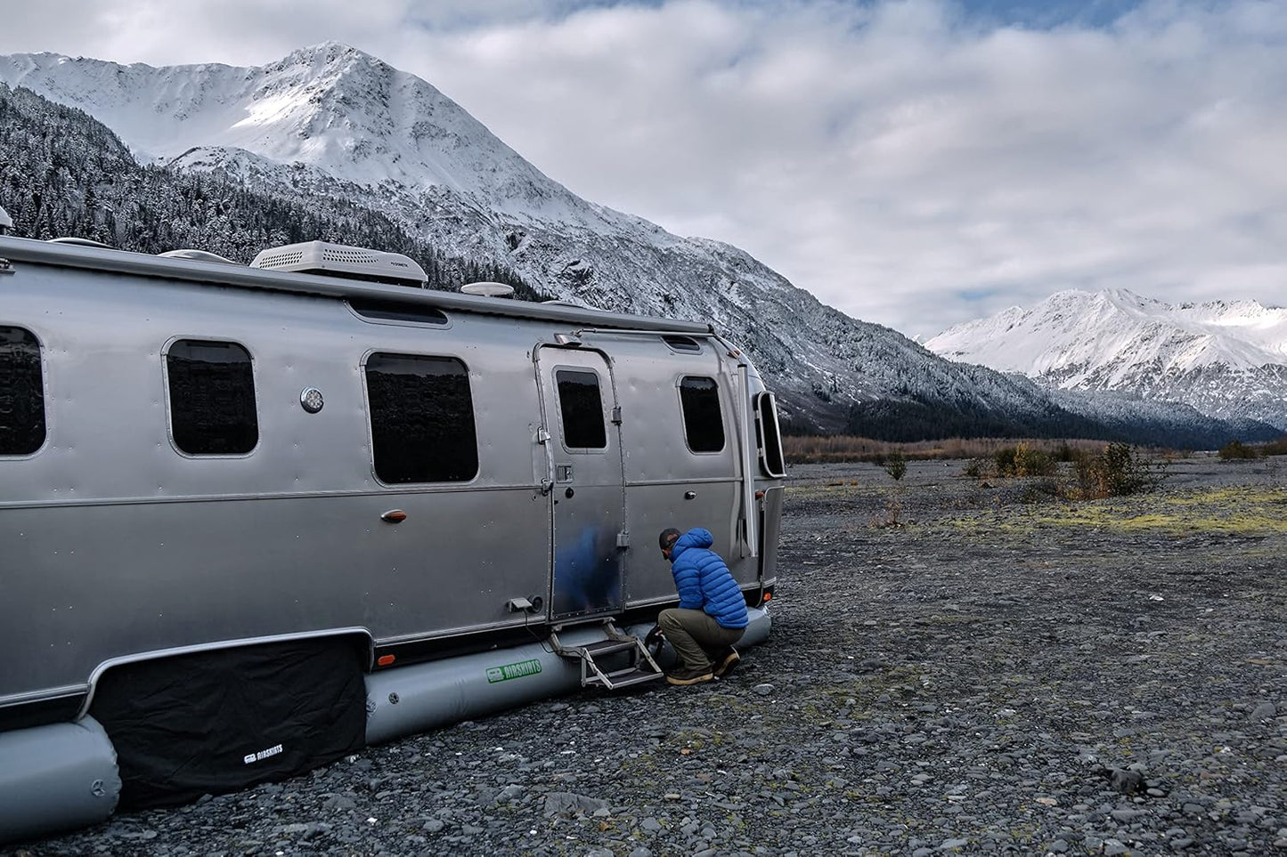 Dual-Axle RV Trailer Tire Covers (Set of 2)