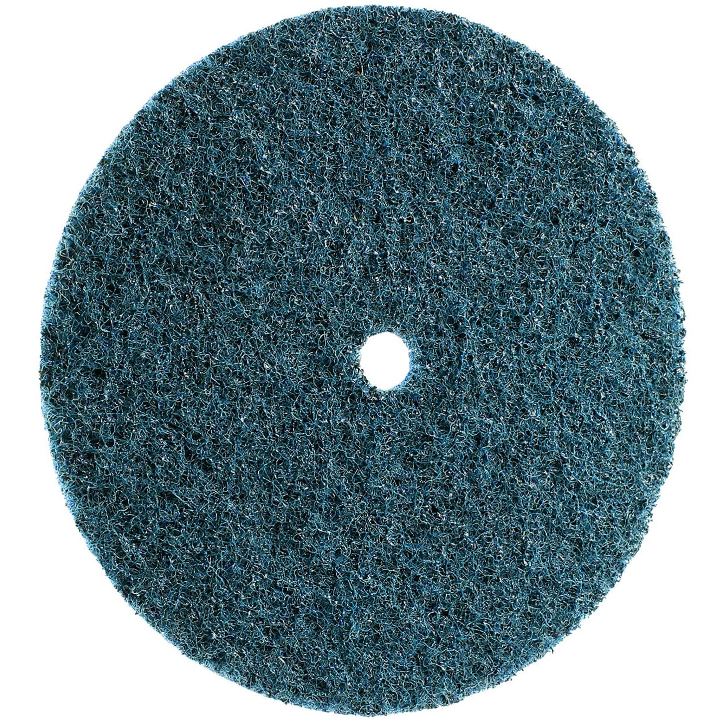 CS Unitec 80652 FIX Fleece (Nonwoven) Disc for The FIX Hook and Loop System, 6" Diameter, Fine (Blue) (Pack of 10)