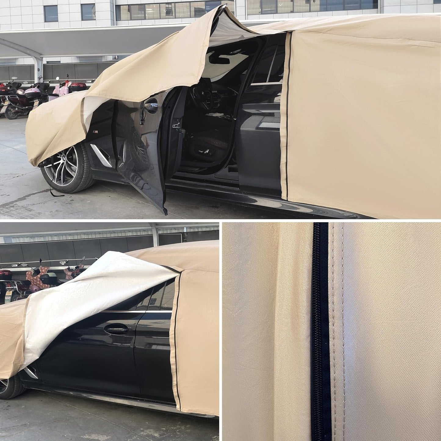 Heavy Duty Outdoor Car Cover Custom Fit for Mazda CX-5,Windproof All Weather Waterproof Sun Rain UV Dust Snow Protection Outdoor Car Covers